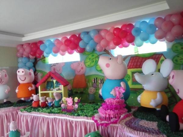 aniversário infantil tema peppa pig