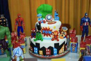 festa de aniversário infantil Vingadores