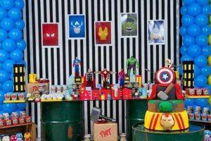 festa de aniversário infantil Vingadores