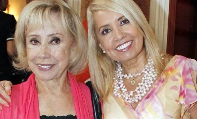 produtora de novelas Carla estrada e sua mãe