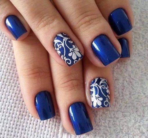 unhas decoradas simples