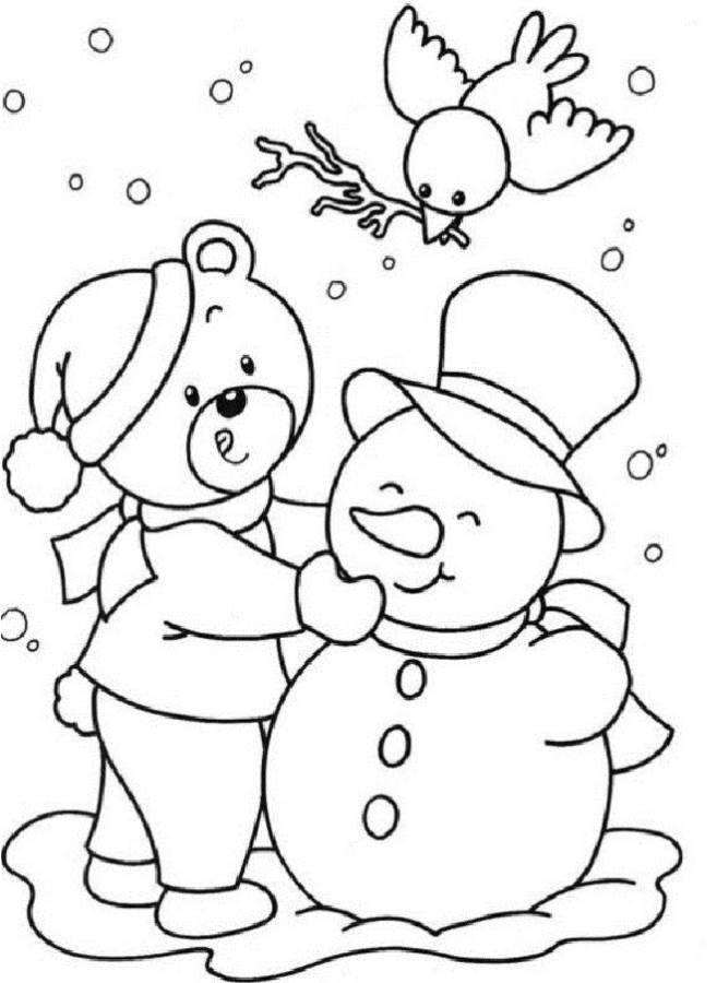 desenhos para colorir de Natal