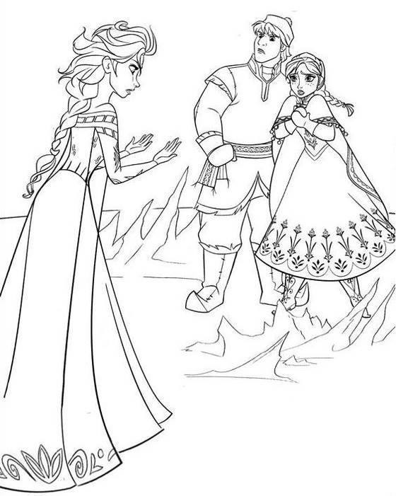  Desenhos do Frozen para colorir e imprimir