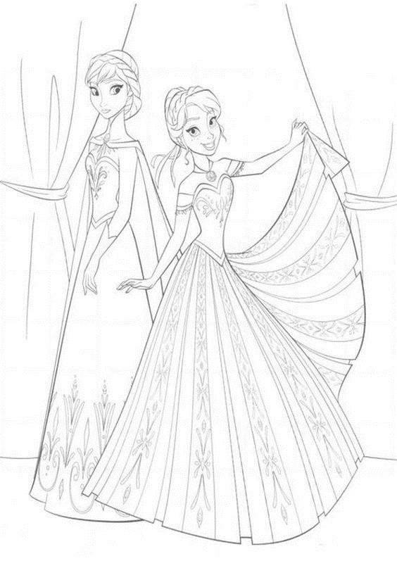 Desenhos do Frozen