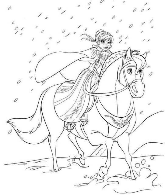  Desenhos do Frozen para colorir