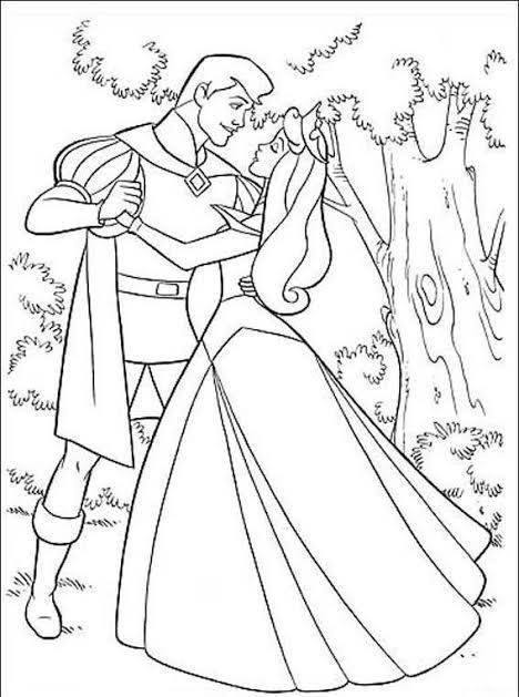 Desenhos de princesas para colorir