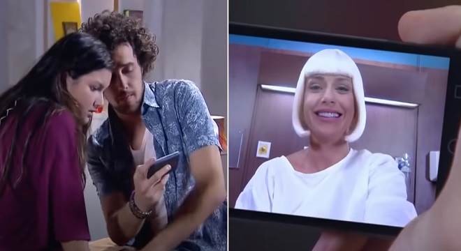 Carinha de Anjo: Estefânia se surpreende com atitude de Cassandra