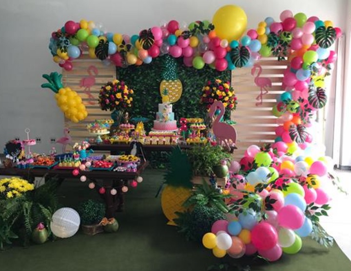 Ideias para Decoração de Festa Tropical